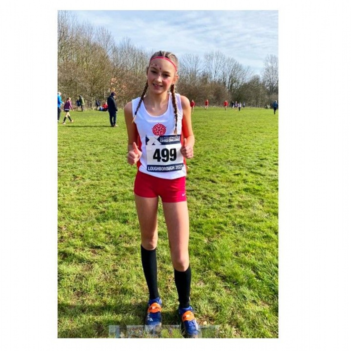 Colne Park High School Cross Country success for Lottie